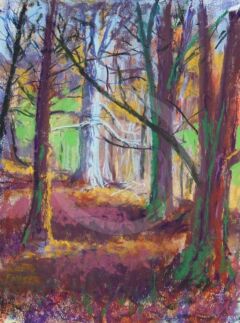 Autumn in Dalby Forest by Hector Fraser