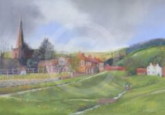 April in Bishop Wilton by Mary Wells