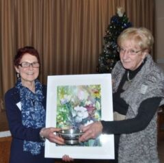 Cath Inglis right and Kay Jones left